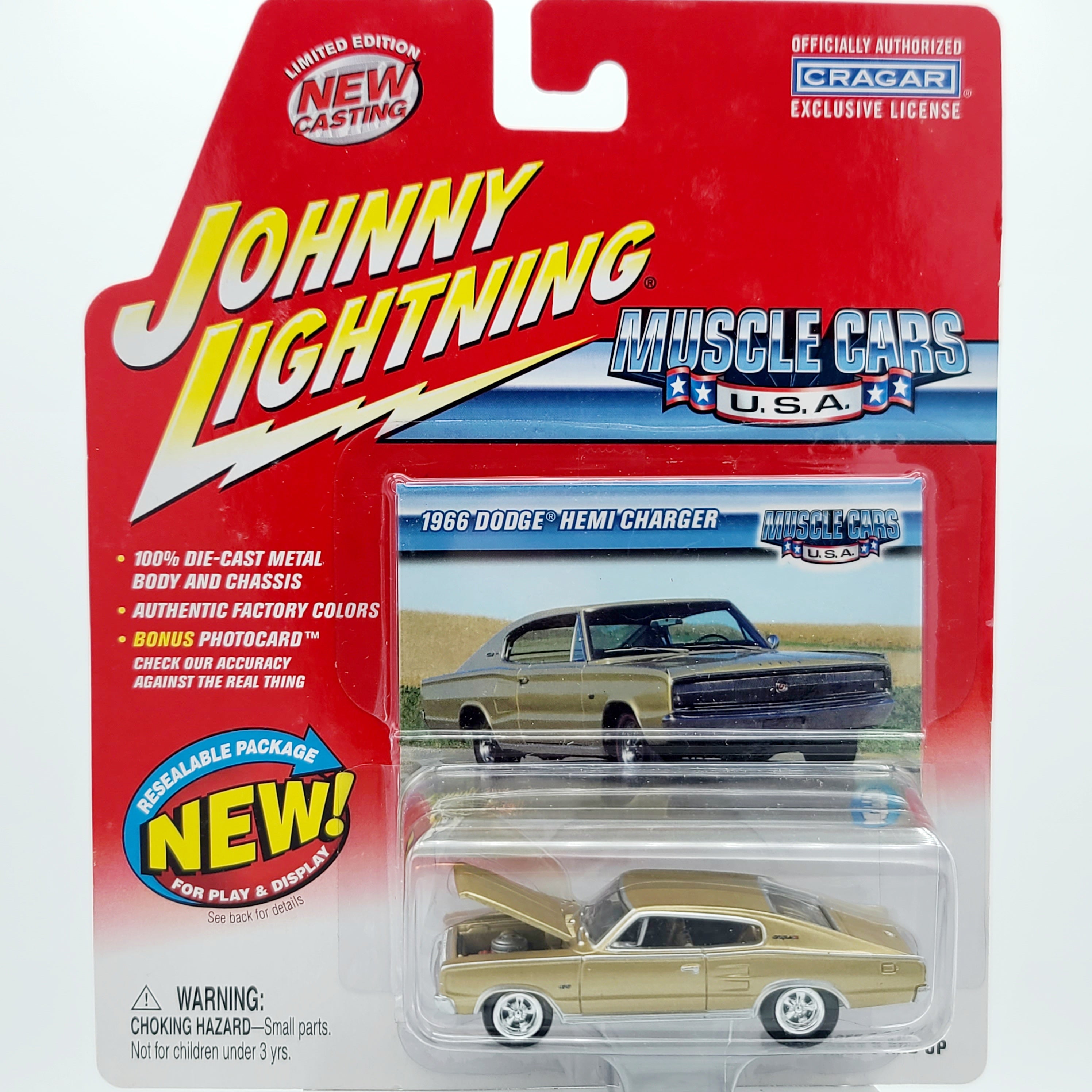 Johnny Lightning '66 Dodge HEMI Charger - 1:64 (2003 Muscle Cars USA Rel. 1)